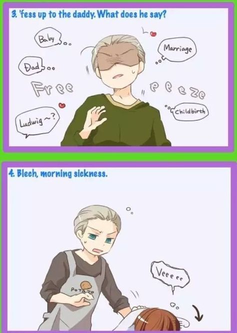 Yaoi comics! - hetalia - Wattpad Mpreg Tumblr, Hetalia Germany X Italy, Hetalia Gerita, Germany X Italy, I Cant Breath, Anime Oc Female, Hetalia Germany, Anime Pregnant, Mpreg Anime