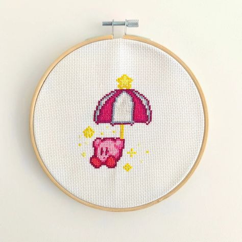 I had fun making this Kirby 🥰 #kirbyfanart #kirbymemes #pixelstitch #crossstitch #crossstitcher #gameartwork #embroidery Kirby Embroidery, Kirby Cross Stitch, Kirby Memes, Game Artwork, Kirby, Crochet Projects, Cross Stitch, Fan Art, Embroidery