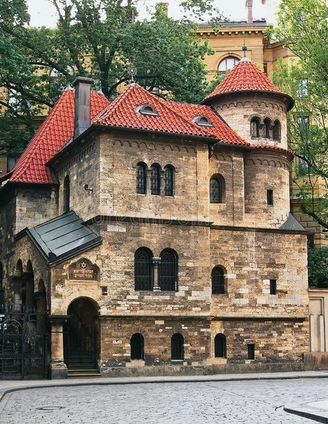 Old Jewish Synagogue. In the Jewish Quarter of Prague #Sponsored , #SPONSORED, #ad, #Jewish, #Quarter, #Prague, #Synagogue Jewish Synagogue, Prague, Royalty Free Stock Photos, Stock Images, Art Design, Stock Photos, House Styles