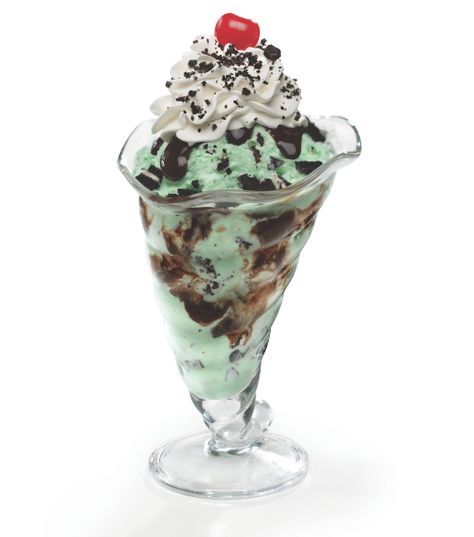 Mint Cookie Crunch Sundae Cookie Crunch, Mint Chocolate, Ice Cream, Mint, Cream