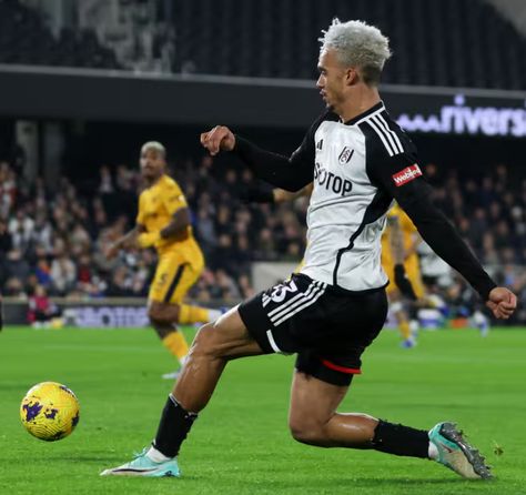 Antonee Robinson of Fulham slides a ball into the middle … Photograph: Andrew Fosker/Shutterstock Antonee Robinson, Soccer Teams, Wolverhampton Wanderers, Robinson Crusoe, Wolverhampton, Soccer Team, Football Club, Premier League, The Middle