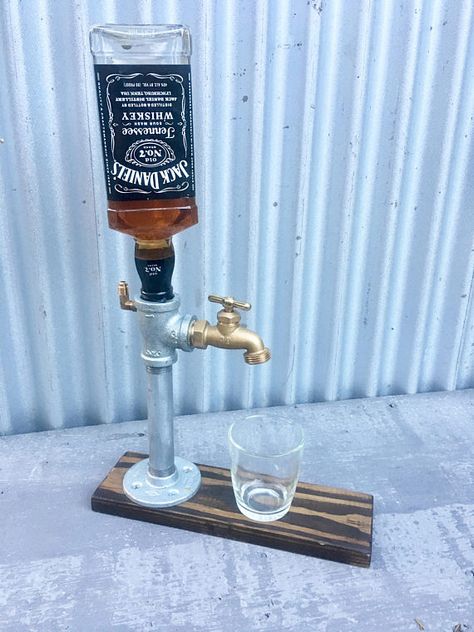 Jack Daniels Whiskey Dispenser Fully Functional Gift for Whiskey Bottle Crafts, Whisky Spender, Whiskey Dispenser, Bday Gifts For Him, Surprise Gifts For Him, Bar Sala, Thoughtful Gifts For Him, Liquor Dispenser, Romantic Gifts For Him