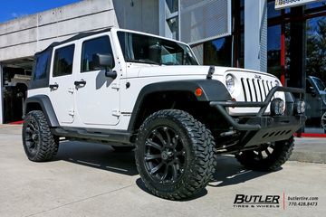 Jeep Wrangler with 20in Black Rhino Sidewinder Wheels exclusively from Butler Tires and Wheels in Atlanta, GA - Image Number 9202 Jeep Wrangler Black, Custom Jeeps, Jeep Black, Jeep Unlimited, White Jeep, Wrangler Black, Jeep Ideas, Car Things, Black Rhino