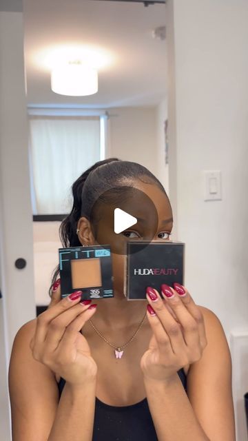 Shalom | Content Creator on Instagram: "How I achieve seamless/flawless under eye makeup.   ➡️Using a press powder before a setting powder has been the  biggest game changer for me and I will continue to scream it😂  @maybelline - New York Fit Me Matte Poreless Powder in Coconut (355)  @hudabeauty @hudabeautyshop Easy Bake Loose Baking & Setting Powder in Blondie  #oilyskin #makeuphack #hudabeauty #settingpowder #basemakeup #blackgirlmakeup #makeup #beauty #makeuphacks #makeuptips #grwm" Sasha Buttercup Setting Powder, Setting Powder For Black Women, Maybelline Fit Me Powder, Fit Me Powder, Press Powder, Baking Makeup, Under Eye Makeup, Fit Me Matte And Poreless, New York Fits