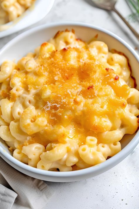 Chickfila Mac And Cheese Recipe, Copycat Chick Fil A Mac And Cheese, Chick Fil A Mac And Cheese Recipe, Cheese Varieties, Dinner Meal Planning, Truffle Mac And Cheese, Dream Restaurant, Copycat Chick Fil A, Baked Mac And Cheese Recipe