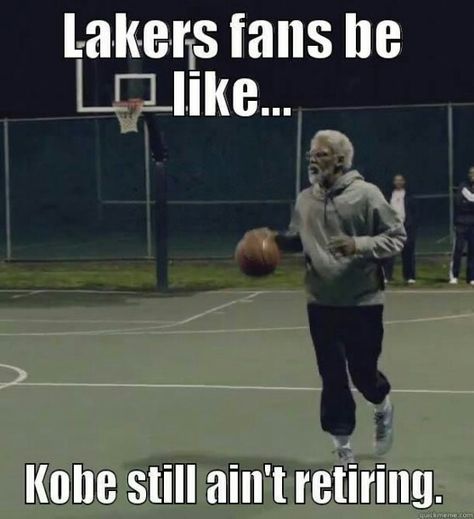 You old Kobe Funny Basketball Memes, Uncle Drew, Nba Funny, Sports Predictions, Basketball Memes, Funny Sports Memes, Nba Memes, Play Basketball, Funny Sports