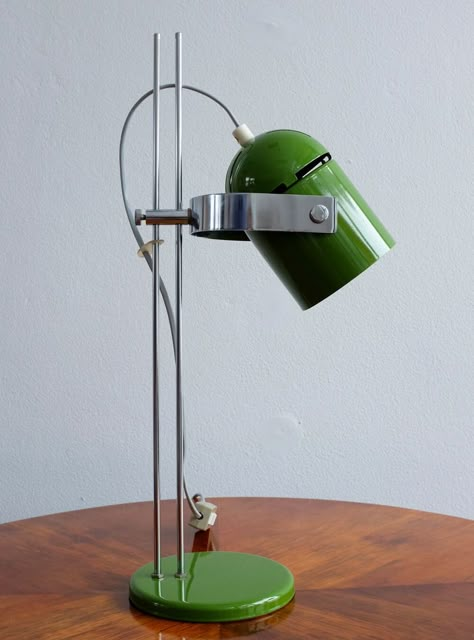 Desk lamp by Stanislav Jindra for Combi Lux, 1970s Modern Desk Lamp, Industrial Table Lamp, Cool Lamps, Industrial Table, Bedroom Lamps, Modern Desk, Desk Design, Desk Lamps, Objects Design