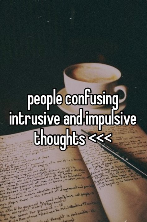 Impulsive Aesthetic, Impulsive Thoughts, Intrusive Thoughts, Random Thoughts, Self Improvement Tips, You Really, Self Improvement, Abc, Medical