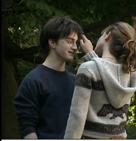 Harry And Hermione, Buku Harry Potter, Harry Potter Icons, Images Harry Potter, Golden Trio, Harry Potter Actors, Harry James Potter, Harry Potter Pictures, Harry Potter Films