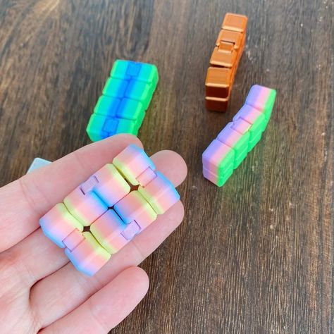 Tiny Infinity Cube Fidget Set Miniature 3d-printed Fidget Cube Bundle Small, Quiet Fidget Toy, Under Two Inches, Great Gift for Anyone - Etsy 3d Printing Ideas Fidget, 3d Printed Fidget Toys, 3d Printing Fidgets, 3d Print Fidget Toy, 3d Printing Fidget Toys, 3d Printed Fidget Toy, Fidget Board, 3d Printed Toys, Infinity Cube