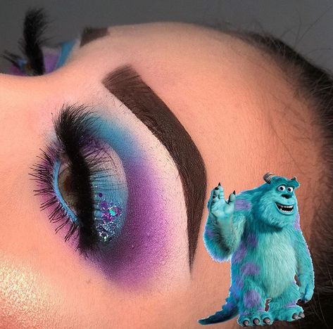 Disney Makeup Looks, Disney Eye Makeup, Disney Inspired Makeup, Make Up Designs, Purple Eye Makeup, Face Art Makeup, Disney Makeup, Halloween Makeup Inspiration, Character Makeup