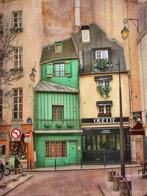 Street Reference, Paris Metro Stations, Watercolor Art Inspiration, Paris Drawing, Travel In France, Love In Paris, Paris Green, Barbie 2023, Stone Street