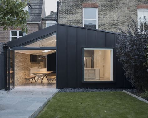 Proctor & Shaw Wraparound Extension, Small House Extensions, Extension Veranda, Single Storey Extension, Roof Extension, Edwardian House, House Extension Design, London Architecture, Extension Designs