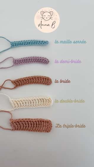 Patrons crochet gratuits en français | Les bases bien expliquées  | Facebook Le Crochet, Diy Couture, Crochet Techniques, Diy Crochet, Easy Crochet, Crochet Projects, Origami, Knitting, Crochet