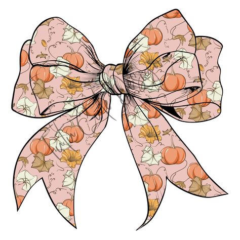 Fall Bow Wallpaper, Bow Png Aesthetic, Bows Stickers, Autumn Widgets, Brown Bow Png, Pink Bow Transparent Background, Autumn Phone Wallpaper, Fall Pink, Pastel Bows