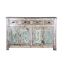 Chippy Painted Furniture, Wood Furniture Plans, Solid Wood Sideboard, Large Sideboard, Side Board, Diy Holz, Reclaimed Wood Furniture, Distressed Furniture, Furniture Renovation