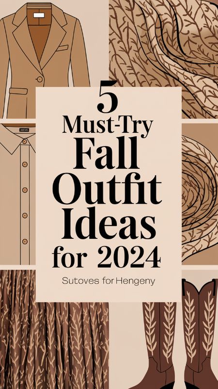 Elevate your autumn wardrobe with our '5 Must-Try Fall Outfit Ideas for 2024'! From cozy layers to trendy accessories, discover stylish looks that blend comfort and chic. Get ready to turn heads and embrace the beauty of fall fashion!  Click to explore your next favorite outfit! #FallFashion #OO November 2024 Outfits, Trendy Casual Outfits For Women 2024, Fall Styles For Women 2024, Fall Women’s Fashion 2024, Outfit Ideas Fall 2024, Fall Colors 2024, Trendy Autumn Outfits 2024, Early Fall Outfits 2024, 2024 Fashion Trends Autumn