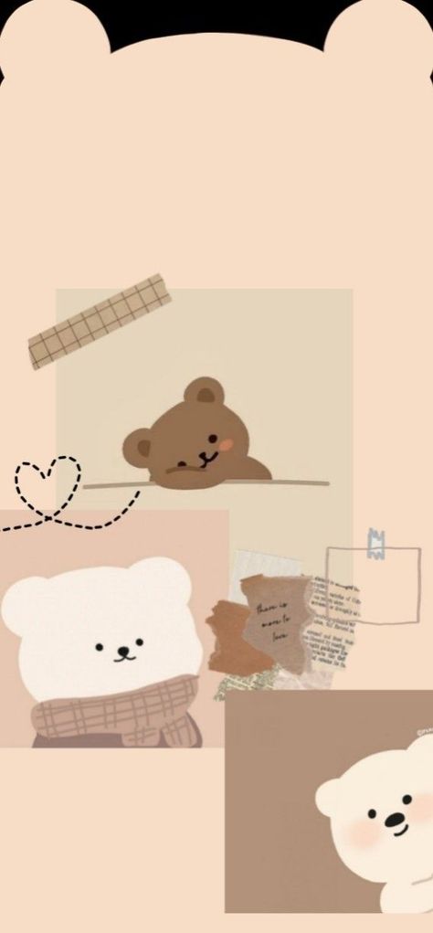 bear aesthetic wallpaper ♡ in 2022 | Kartu lucu, Kartu, Wallpaper ponsel lucu Cartoon Bear Wallpaper Iphone, Cute Brown Teddy Bear Aesthetic, Light Brown Bear Aesthetic Wallpaper, Cute Bears Wallpaper Aesthetic, Ear Wallpaper Iphone Aesthetic Brown, Chibi Bear Wallpaper, Aesthetic Wallpaper Bear Cute, Cute Bear Iphone Wallpaper, Bear Home Screen Wallpaper