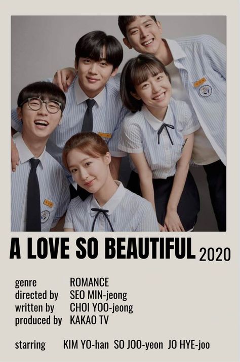 Korean Drama Series, Drama School, Film Posters Minimalist, Korean Drama Tv, Drama Tv Shows, Korean Drama List, A Love So Beautiful, Korean Drama Movies, Drama Funny