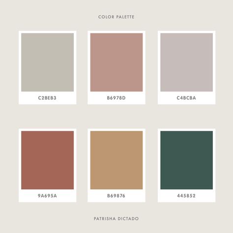 Google Cal Hex Codes, Fall Color Hex Codes, Soothing Color Palette Hex Codes, Magnolia Color Palette, Neutral Hex Codes, Google Calendar Color Scheme Hex Codes, Muted Fall Color Palette, Boho Color Palette Hex Code, Neutral Color Palette With Hex Codes