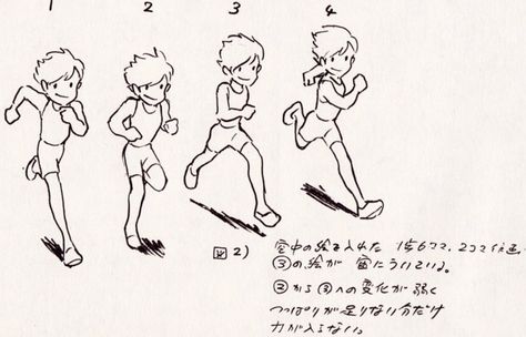 Miyazaki Running 3 Animation Walk Cycle, Running Drawing, Art Studio Ghibli, Animation Storyboard, Frame By Frame Animation, Animation Art Sketches, Animation Sketches, Animation Tutorial, 캐릭터 드로잉