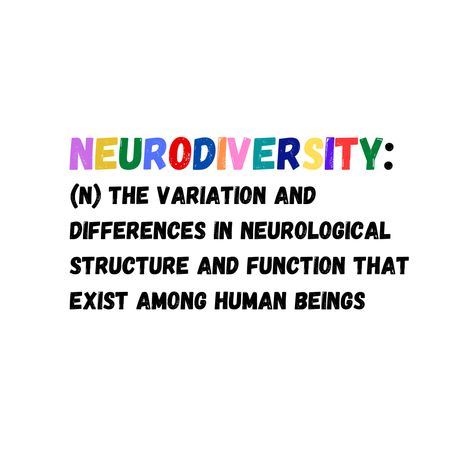 #Neurodiversity Neurodiversity Quotes, Neurodiversity Art, Neurodiversity Affirming, Asd Spectrum, Executive Function, Mental Health Facts, Brain Science, Spectrum Disorder, Speech Language Pathology