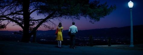 Lalaland Aesthetic, Ryan Gosling And Emma Stone, Olivia Hamilton, Crystal Temple, Here's To The Fools Who Dream, Tv Aesthetic, Color In Film, Film Shots, Beautiful Cinematography