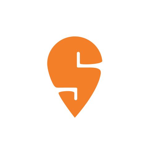 Swiggy logo, Letter S logo, geolocation, Real company, real logo, Logos and Types, lettermark S. Swiggy Food Logo, Letter S Logo Design Creative, Ss Logo Design Style, Summit Logo, Single Letter Logo, Letter S Logo, S Letter Logo, Location Pin, S Logo Design