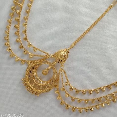 Tikli Jewelry Gold, Gold Mangtika Indian Jewelry, Bengali Bridal Jewellery Gold, Mangtikka Designs Gold, Mangtika Gold, Mangtika Jewellery Gold, Mang Tikka Gold, Gold Matha Patti, Gold Mangtika