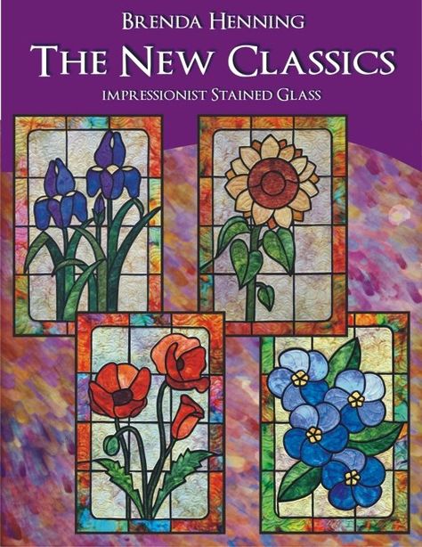 Stained+Glass+Quilt+Patterns+Free Stained Glass Quilt Patterns, Celtic Stained Glass, Painting On Glass Windows, Stained Glass Quilt, Stained Glass Patterns Free, Cross Quilt, Stained Glass Decor, Beginner Quilt Patterns, Stained Glass Flowers