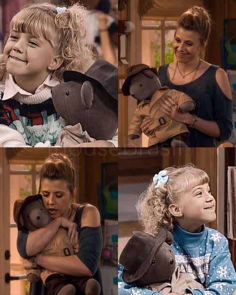 FULL/FULLER HOUSE🇧🇷 on Instagram: “mr bear🐻♥️ .#jodiesweetin #stephanietanner #mrbear #fullhouse #fullerhouse” Fuller House House, Full House Edits, Dj Full House, Uncle Jessie, Full House Memes, Full House Funny, Stephanie Tanner, 2000s Shows, Michelle Tanner