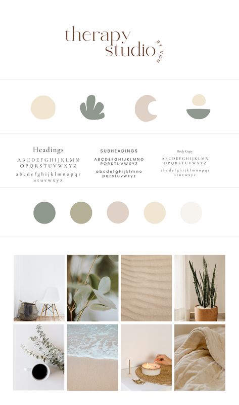 Wellness And Spa Design, Calming Website Colors, Mood Boards Website Design, Therapist Mood Board, Best Website Design Inspiration, Color Palette For Wellness Brand, Brand Color Palette Feminine, Therapy Website Color Palette, Therapist Logo Design Ideas