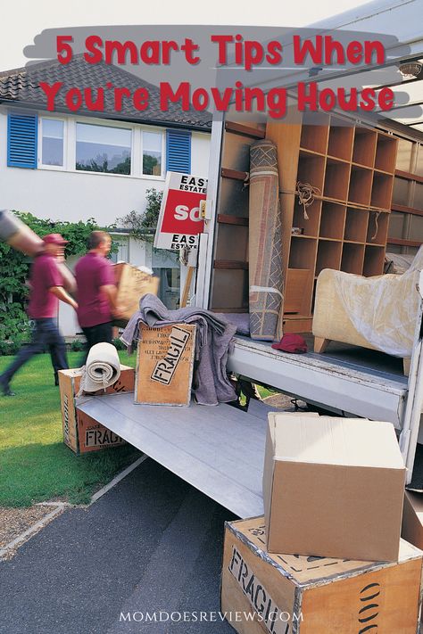 5 Smart Tips When You're Moving House Planning A Move, Best Movers, Top Realtor, Real Estate Articles, Real Estate Advice, Home Selling Tips, Real Estate Information, Packers And Movers, Moving Services