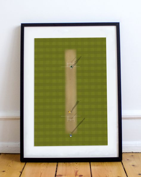 Elevate your love for cricket to the next level with these beautiful cricket illustrations. Our collection of cricket artwork features stylish and modern designs that capture the essence of this popular sport. These pieces are perfect for decorating your home, office, or game room, and make great gifts for the cricket enthusiasts in your life. From classic cricket players to dynamic action shots, our collection has something for every cricket fan. | #WallArt #HomeDecor #GameRoomDecor #SportsArt. Cricket Artwork, Cricket Illustration, Ikea Daybed, Cricket Games, Cricket Match, Illustration Wall Art, Game Room Decor, Sports Art, Interior Design Art