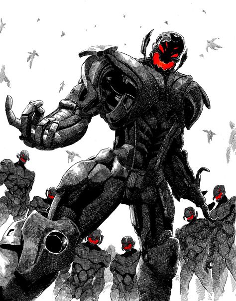 ArtStation - "They are no strings on me" Ultron Fanart, Tanner Staheli Ultron Fanart, Marvel Ultron, Ultron Comic, Ultron Wallpaper, Anarchy Reigns, Mysterio Marvel, Ashe League Of Legends, Marvel One Shots, Ultron Marvel