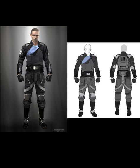 Starkiller flightsuit concept. (Force Unleashed II) Starkiller Cosplay, Brian Matyas, Galen Marek, Force Unleashed, The Force Unleashed, Comic Book Template, Sci Fi Clothing, Order 66, Jedi Sith