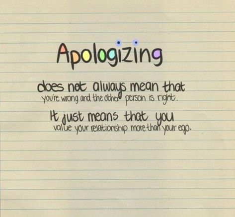 If there's someone that you feel you owe an apology to, it's never too late to say you're sorry. If they don't write back, it's okay. The important thing is you've made your peace by sharing how you feel. 💕 "If someone goes out of their way to apologize for something that they did in the past, believe that they really are sorry, because at that point, there’s nothing to gain other than their own sanctity of mind." — Thought Catalog I Forgive You Quotes, Saying Sorry Quotes, Forgive Yourself Quotes, Great Love Quotes, Sorry Quotes, Forgiveness Quotes, Lovers Quotes, Friendship Day Quotes, Popular Quotes