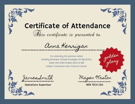 Attendance Certificate, Graduation Certificate Template, Ideas For Design, Convention Hall, Competition Games, Linkedin Background, Awards Certificates Template, Basic Shapes, Certificate Templates