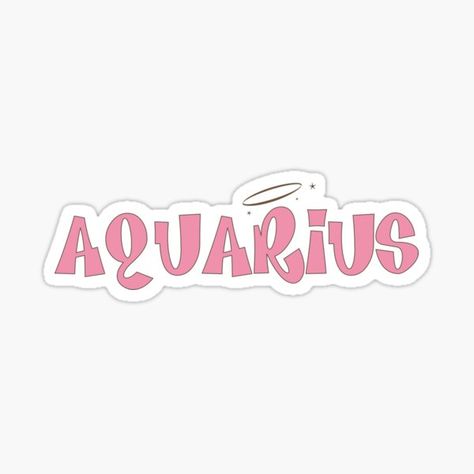 Aquarius Sticker, Barbie Land, Y2k Stickers, Libra Sagittarius, Libra And Sagittarius, Preppy Stickers, Wall Paper Phone, Journal 3, Stickers Laptop