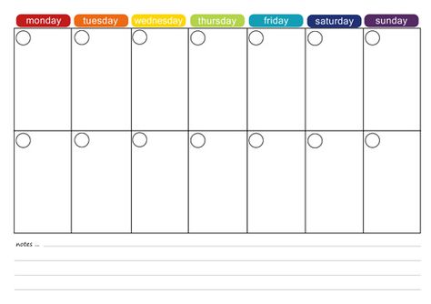 FREE printable - two week meal plan :: Pickle Bums 2 Week Calendar, Week Calendar Template, Menu Planning Printable, Free Printable Menu, Weekly Menu Template, Week Calendar, Excel Calendar Template, Week Schedule, Meal Planner Template