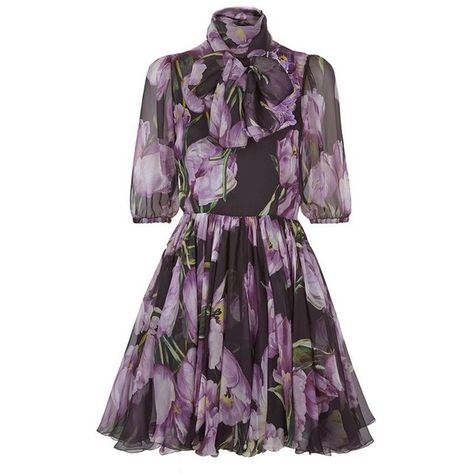 Dolce & Gabbana Tulip Print Silk Dress ($3,725) ❤ liked on Polyvore featuring dresses, floral embroidered dress, neck ties, purple silk dress, purple neck tie and purple dress Purple Silk Dress, Print Silk Dress, Tulip Print, Dolce Gabbana Dress, Tulip Dress, Chiffon Mini Dress, Floral Embroidered Dress, Silk Print Dress, Purple Silk