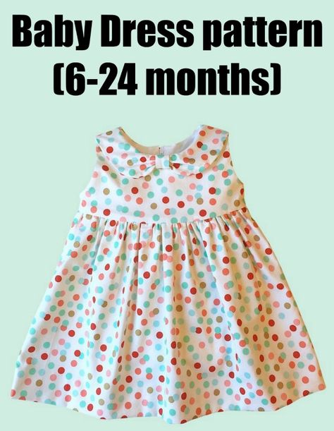 Baby Dress pattern (6-24 months). This is a baby dress pattern that comes in three dress styles in one pattern. It's a perfect project for those with mid-level sewing experience. #SewModernKids #BabyDressPattern #SewingABabyDress #KidsSewingPattern #SewingForBabies #BabySewingPattern Toddler Dress Pattern Free, Girls Summer Dress Pattern, Dress Patterns Uk, Panties Pattern, Toddler Summer Dresses, Toddler Dress Patterns, Dress Paper, Digital Dress