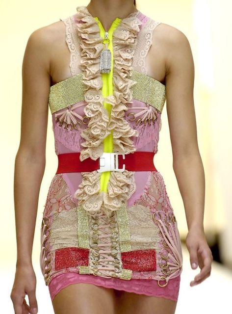 The Fashion of His Love - Christopher Kane S/S 2007 Runway Details 2007 Runway, Runway Details, Christopher Kane, The Fashion, Tank Top Fashion, Bodycon Dress, Mini Dress, Tank Tops, Women's Top