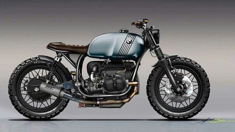 Bmw R100 Scrambler, Nine T Bmw, Brat Motorcycle, Bmw Motor, Bmw Tuning, Bmw Motorbikes, Bmw R80, Bmw R100, Bike Bmw