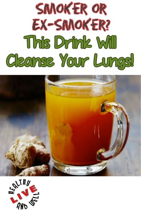 This is the way for you to detoxify your body and cleanse your lungs. This miraculous beverage is made of only three ingredients. #detox #cleanse Lung Detox, Cleansing Drinks, Full Body Detox, Lemon Diet, Detox Juice Recipes, Natural Detox Drinks, Smoothie Detox, Detox Drinks Recipes, Detoxify Your Body