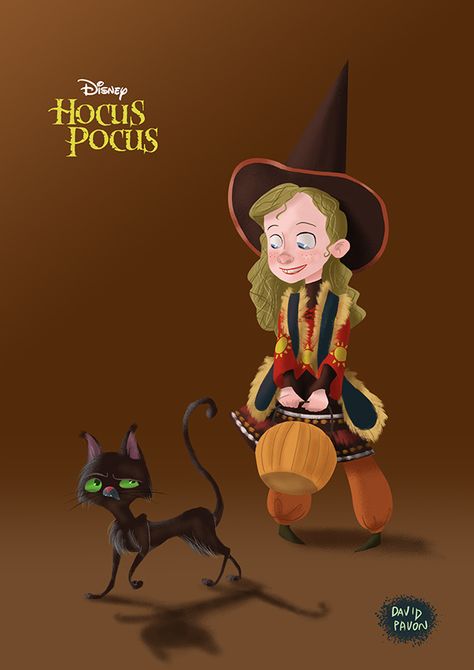 Dani by David Pavon [©2014] Girly Horror, Jason Marsden, 90s Disney Movies, Fan Art Characters, Children Movies, Hocus Pocus 1993, Hocus Pocus Movie, Best Halloween Movies, Vintage Halloween Costume