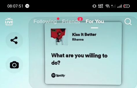 What Are You Willing To Do Spotify Kiss It Better, Kiss It Better Rihanna Spotify, Kiss It Better Rihanna, Kiss It Better, Best Kisses, Beauty Body, Rihanna, Anime Wallpaper, Kiss