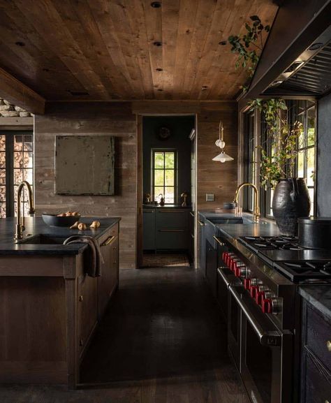 Wabi Sabi Interior Design, Sean Anderson, Cedar Shake Roof, Wabi Sabi Interior, Cabin Kitchens, Bespoke Interiors, Inviting Home, Beautiful Living Rooms, Decoration Inspiration