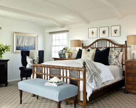 British Colonial Home Decor Design, Pictures, Remodel, Decor and Ideas Chic Beach House, British Colonial Decor, Beach Bedroom Decor, Beach House Interior Design, Barclay Butera, Colonial Design, British Colonial Style, Traditional Bedroom Decor, Colonial Decor