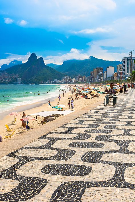 Cheapest Places To Live, Visit Brazil, Infinity Pools, Ipanema Beach, Brazil Travel, Famous Beaches, Destin Beach, Travel Packages, Boutique Hotels